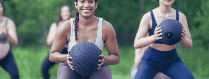 Outdoor exercise class (1)