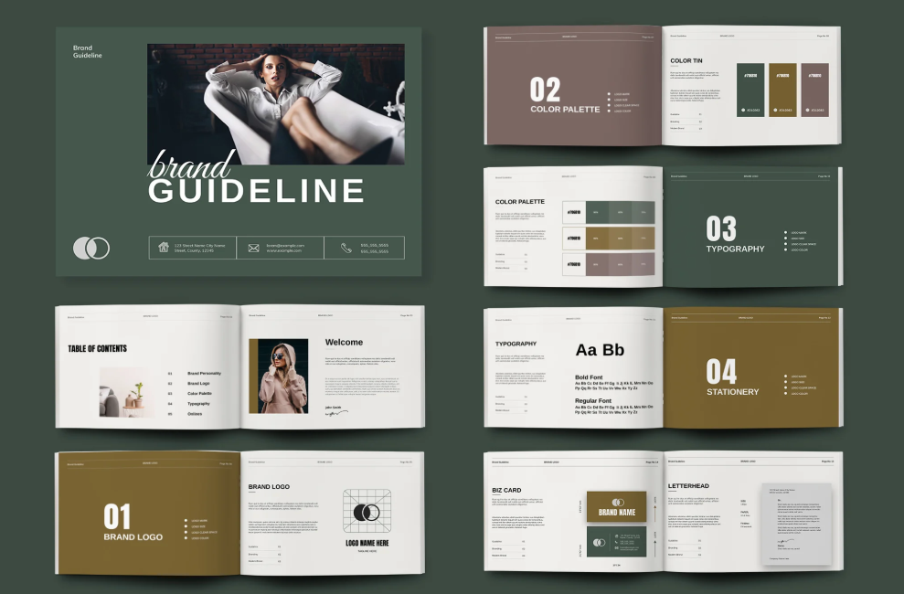 Brand Guidelines example