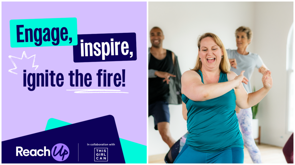 Reach Up - engage, inspire, ignite the fire